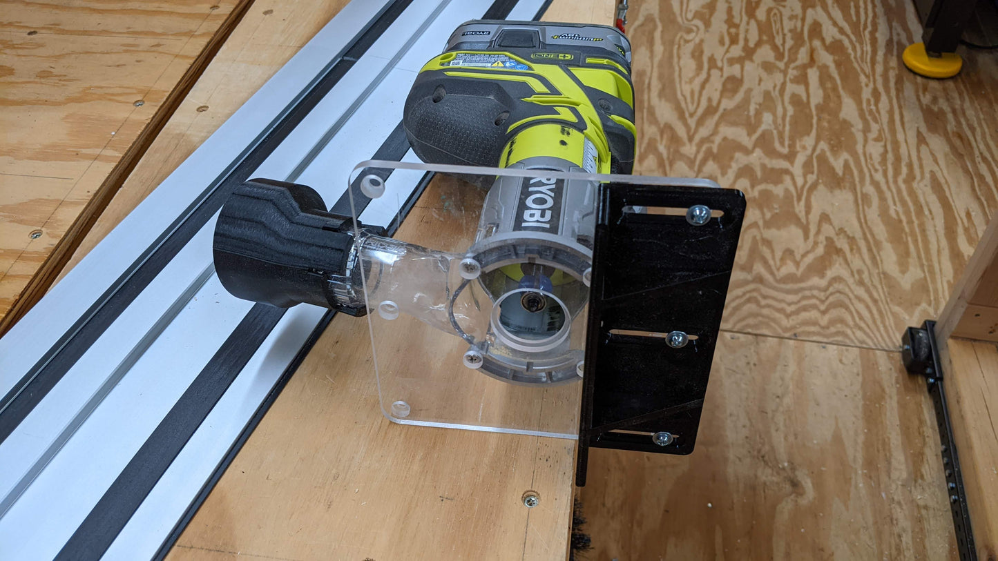 Router Plate Edge Guide for Pixels to Prototype 6" Router Plates