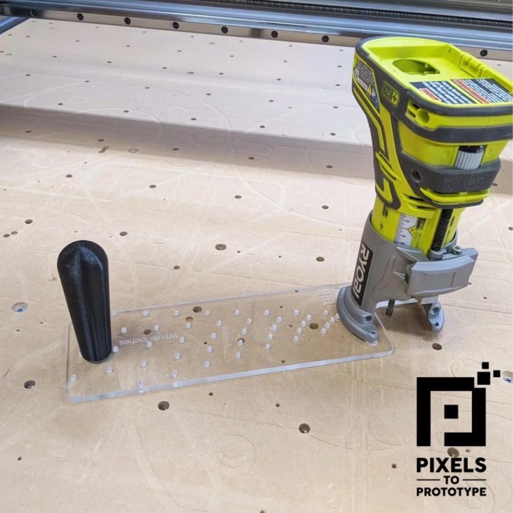 Ryobi P601 Circle Jig - Pixels to Prototype - Ridgid R2401 R86044