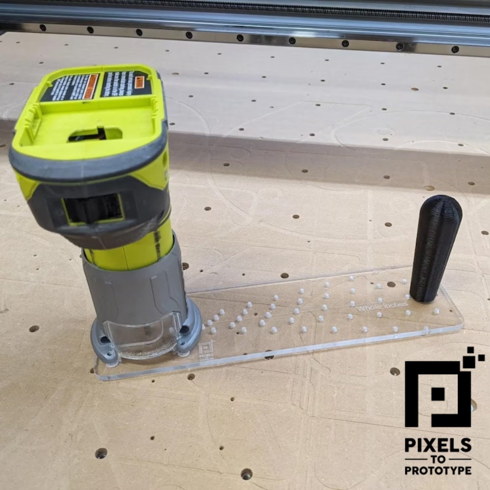 Ryobi P601 Circle Jig - Pixels to Prototype - Ridgid R2401 R86044