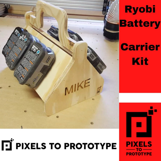 Ryobi Battery Carrier Kit (Assembly Required)